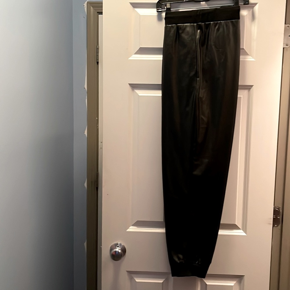 Women Faux Leather Pants